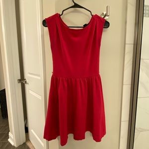Armani Exchange, Red jersey dress, Petite XS